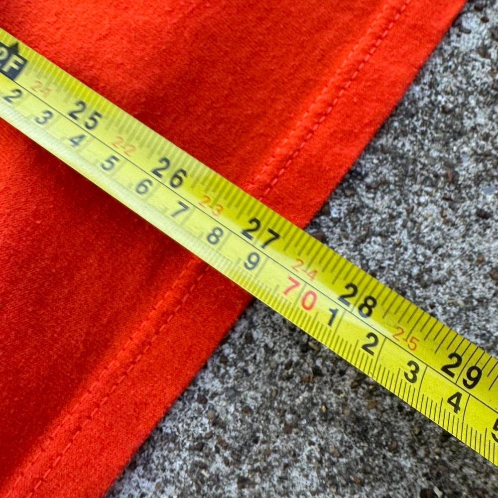Vintage 80s Jerzees Fall Seminar Lake Nature Single Stitch Orange XL (d2) - Picture 6 of 8